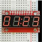 SFE-COM-11441 シリアル接続7セグメント4桁LED 赤 SPARKFUN