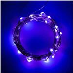 SFE-PRT-14506 電源付LEDテープ FairyLights 紫色 2.5m SPARKFUN