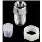 COM-11147 LED Holder - 5mm Chrome Finish SPARKFUN
