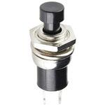 COM-11996 Momentary Button - Panel Mount Black SPARKFUN