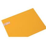 PS4055-6 ポリスチレン板 オレンジ透明 450×600×0.5mm 光