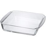 耐熱ガラス製スクエア皿2000 8個入 HARIO