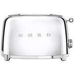 TSF01SSJP トースター  クロム TSF01SSJP [2枚] SMEG
