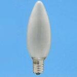 C32E12110V15WS シャンデリア球E12ホワイト15W 旭光電機工業
