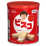 ビスコ保存缶 グリコ