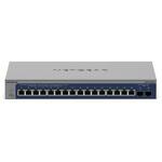 XS516TM-100JPS 10G/マルチギガ 16ポート 10G SFP+スロット×2 アプリ&クラウドスマートスイッチ NETGEAR