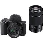 ZV-E10M2X/B デジタル一眼カメラ α VLOGCAM ZV-E10 II ダブルズームレンズキット ブラック SONY