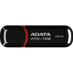 AUV150-64G-RBK USBメモリ UV150 64GB USB3.2 Gen1対応 キャップ式 ブラック /5年保証 ADATA