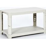 プラスチック棚(100kgタイプ) 棚板間隔高さ372mmタイプ(新型) TRUSCO