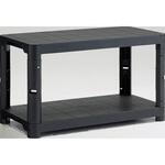 プラスチック棚(100kgタイプ) 棚板間隔高さ372mmタイプ(新型) TRUSCO