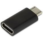 MTCA-BK TypeC->microUSB変換コネクタ(BK) 日本トラストテクノロジー