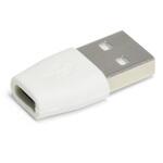 MUU20A-WH microUSB->USB2.0(A)オス変換コネクタ(WH) 日本トラストテクノロジー