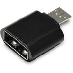 OTGU2M-BK OTG USB2.0->MicroUSB変換コネクタ(BK) 日本トラストテクノロジー