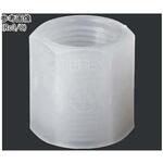 TEFEN PVDF ネジ継手 ソケット アズワン