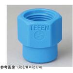 TEFEN ナイロン66 ネジ継手 異径ソケット アズワン