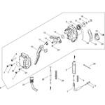 【部品】 スロットル エンジン刈払機SRE2731UT 共立