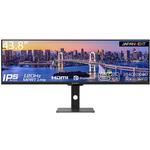 液晶ディスプレイ 43.8型/3840×1080/HDMIx2、DPx1、USB Type-C65W給電/ブラック/スピーカー：あり JAPANNEXT