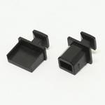 DC-004B コネクタカバー取手付 USBメス用 アイネックス