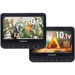 CPD-M101TMDR(B) ヘッドレストツインDVDプレーヤー YAMAZEN(山善)