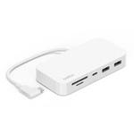 INC011BTWH CONNECT→USB-C 6-in-1マウント付き マルチポートハブ BELKIN(ベルキン)