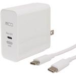PD対応45W USB-ACアダプタ Type-Cケーブル付 MCO