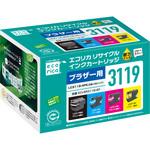 ECI-BR3119-4P リサイクルインク ブラザー対応 LC3119-4PK エコリカ