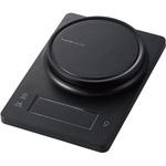 HCS-KS04BK キッチンスケール デジタルスケール コーヒースケール 計量器 はかり 最大2kg 0.1g単位 ブラック エレコム