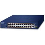 FGSD-2621P PoEスイッチングハブ 100BASE-TX 24ポート ギガ2ポート SFP1ポート 電源内蔵 専用ACコード付 PLANET Technology