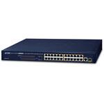 FGSW-2511P PoEスイッチングハブ 100BASE-TX 24ポート ギガ1ポート SFP1ポート 電源内蔵 専用ACコード付 PLANET Technology