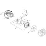 【部品】 マフラ ヘッジトリマーHT6001W 共立