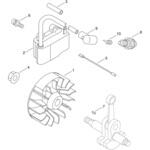 【部品】 マグネト 背負動力噴霧機SHPE2025DX 共立