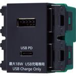 埋込充電用USBコンセント2ポート 18W USB-A・C Panasonic