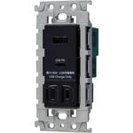 アドバンスS充電用USBコン2ポート 18W USB-A・C 扉付 コンセント付