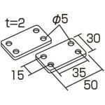 PE-J3クミタテアリ 収納家具用連結金具(配送・組立サービス付き) コクヨ