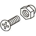 PE-J9クミタテアリ 収納家具用背合わせ連結金具(配送・組立サービス付き) コクヨ