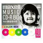 音楽用CD-R CDRA80MIXS1P10S [10枚] マクセル