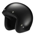 LX-METALLIC -BK LX METALLIC BLACK バイク用 大きいサイズのジェットヘルメット RIDEZ(ライズ)
