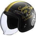 SPEEDPIT TNK工業 ZR-20 ジェットヘルメット（H.MAD.BLACK
