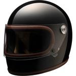 NIKITOR Retro-One GLOSS BLACK バイク用フルフェイスヘルメット RIDEZ(ライズ)