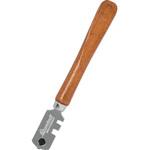 BO100.0 ガラスカッター ”Silberschnitt” 木製ハンドル 合金ホイール Bohle