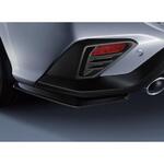 SG517VC200 スバル STI リヤサイドアンダースポイラー ブラック スバルアクセサリー