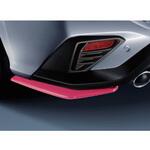 SG517VC230 スバル STI リヤサイドアンダースポイラー チェリーレッド スバルアクセサリー