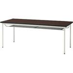 TOKIO ミーティングテーブル 棚付 1800X900mm ホワイト TOKIO(藤沢工業)