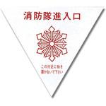 プレート 消防隊侵入口 光