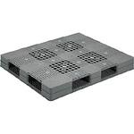 プラスチックパレット D4ー110136 グレー 三甲(サンコー)
