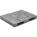 プラスチックパレット R2ー1114Fー5 灰 サンコー(三甲)