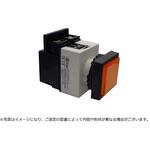 Φ30トランス付角形パイロットライト 角 メタル色枠 白熱球 A30ILTSシリーズ マルヤス電業