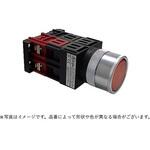Φ22全電圧式平形照光押しボタンスイッチ モメンタリ金属リング 2a LED HC形 A22FOAシリーズ マルヤス電業