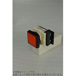 Φ22抵抗器付角形パイロットライト 角 黒色枠 LED A22ILDSBシリーズ マルヤス電業