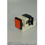 Φ30トランス付長角形パイロットライト 角 黒色枠 白熱球 A30ILTQBシリーズ マルヤス電業